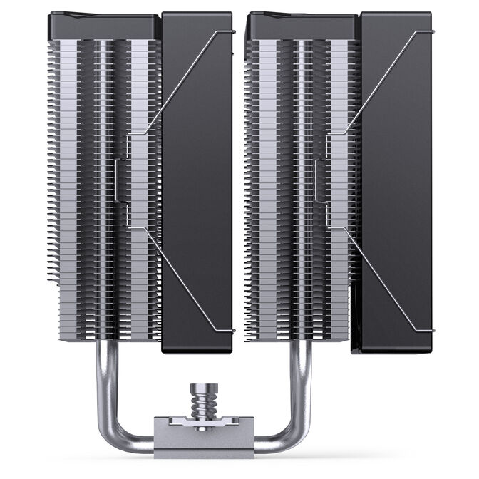 Jonsbo CA80 CPU-K&uuml;hler, Dual-Tower, 2 x 120mm, PWM, RGB - schwarz image number 8