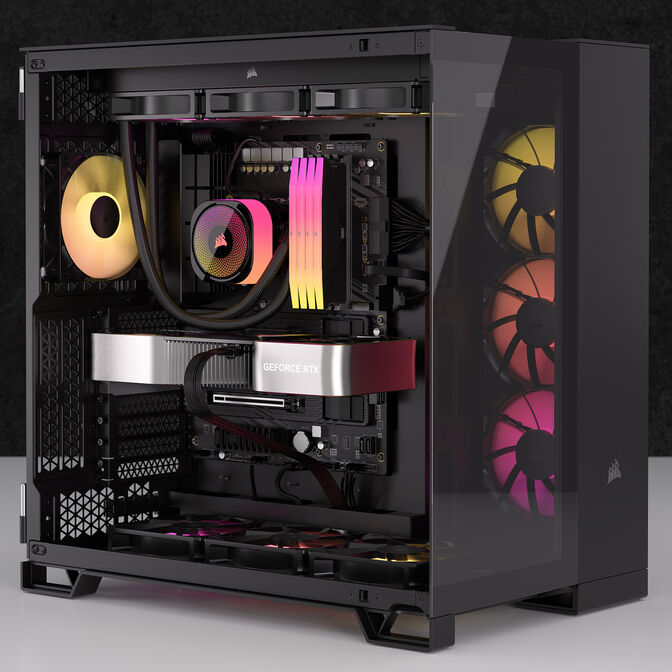 Corsair RS ARGB PWM Fan - Triple-Pack, 120mm, black image number 12
