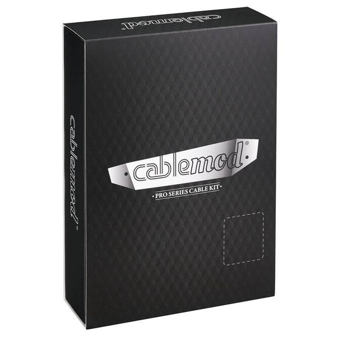 CableMod C-Series PRO ModMesh Cable Kit f&uuml;r RMi/RMx/RM (Black Label) - schwarz/wei&szlig; image number 3