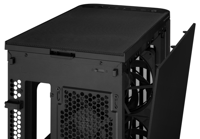 ASUS ProArt PA401 Wood Edition PC-Geh&auml;use, Midi-Tower, ATX - schwarz image number 14