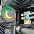 EK Water Blocks EK-Loop FPT 140er DRGB PWM L&uuml;fter, 600-2200U/min - wei&szlig; image number null