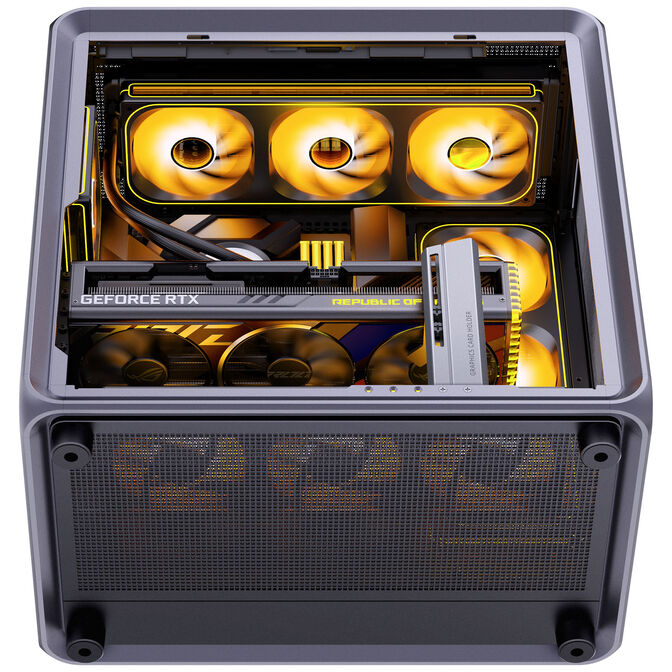 Jonsplus BO400 PC-Geh&auml;use, Midi-Tower, ATX, Tempered Glass &ndash; gunmetal grey image number 21