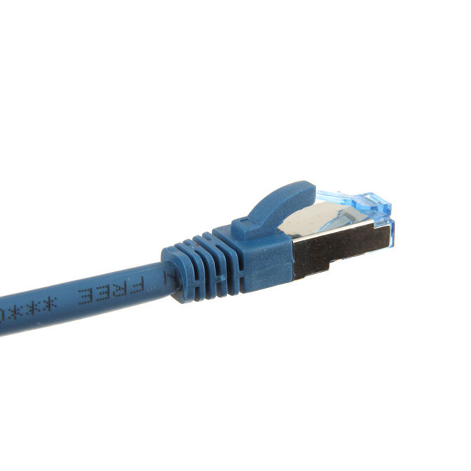 InLine Patchkabel Cat.6A, S/FTP (PiMf), 500MHz, blau - 5m image number 2