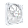 Montech AX120 PRO PWM Fan, ARGB - 3-Pack, 120mm, white image number null