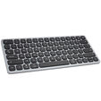 AXAGON HMC-KB keyboard USB-C 5Gbps with HUB, microSD/SD, 3x USB-A, HDMI 4K/60Hz, PD 100W, Audio, US layout image number null
