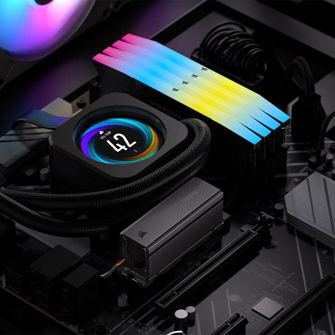Corsair MP700 Pro NVMe SSD, PCIe 5.0 M.2 Type 2280 - 2 TB with heatsink image number 7