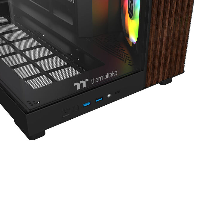 Thermaltake View 380 XL WS ARGB PC Case, Mid Tower, ATX, ARGB, Tempered Glass - Black image number 16
