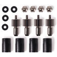 Alphacool Core Push Mounting 25 mm M3/M4/UNC 6-32 Set 4-Pack image number null