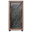 Antec Flux PC Case, Mid Tower, E-ATX, Tempered Glass &ndash; Black image number null