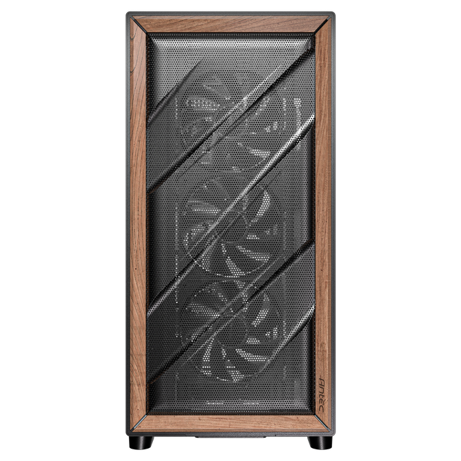 Antec Flux PC Case, Mid Tower, E-ATX, Tempered Glass &ndash; Black image number 4
