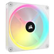 Corsair iCUE LINK QX140 RGB Series, PWM Fan - 140mm, white image number null