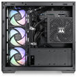 Thermaltake View 380 TG ARGB PC Case, Mid Tower, ATX, ARGB, Tempered Glass - Black image number null