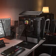 Corsair Frame 4000D PC case, Mid Tower, E-ATX, Tempered Glass - black image number null