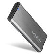 AXAGON EEM2-SG2 RAW BOX externes Geh&auml;use f&uuml;r M.2 SSDs USB-C 3.2 Gen 2 - silber image number null