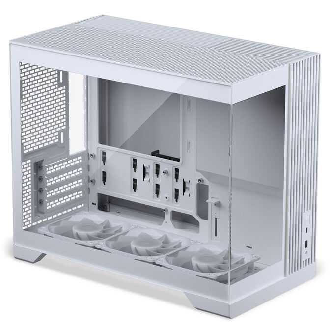 Phanteks XT V3 PC-Geh&auml;use, Mini-Geh&auml;use, mATX, Tempered Glass - inklusive 3x 120-mm-L&uuml;fter, wei&szlig; image number 2