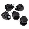 noblechairs Hartbodenrollen V2 - 60 mm mit autom. Feststellfunktion image number null