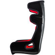 Sabelt GT PAD XL racing seat, fiberglass shell, FIA-approved, modular - black/red image number null