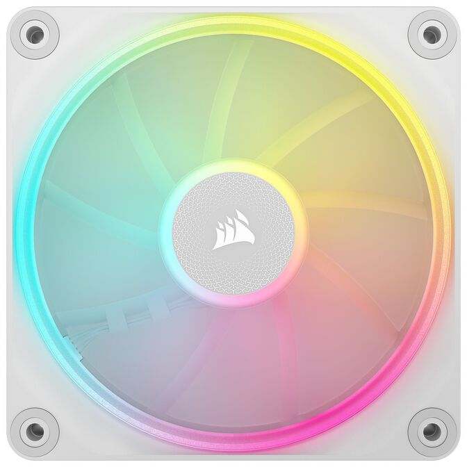 Corsair iCUE Link LX140 RGB, PWM fan - 140mm, white image number 1