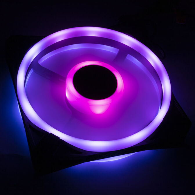 Corsair iCUE QL140 RGB PWM L&uuml;fter - 140mm, schwarz image number 4