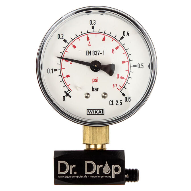 aqua computer Dr. Drop Druckpr&uuml;fger&auml;t inklusive Luftpumpe image number 1