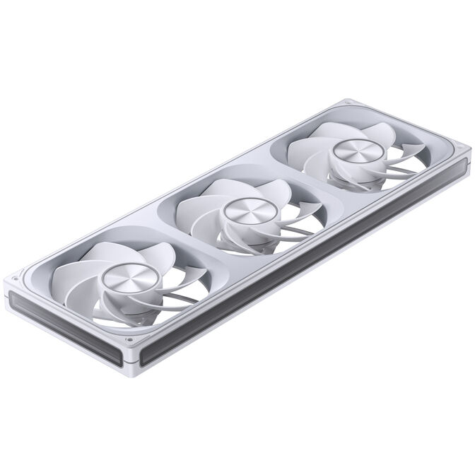 Jonsbo ZA-420WR PWM Fan, Reverse, ARGB - 3x 140mm, white image number 3