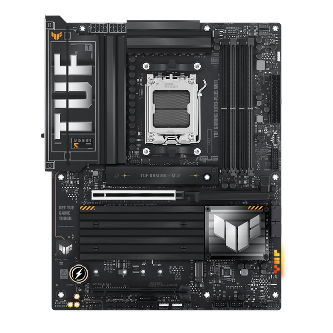 ASUS TUF Gaming X870-Plus WiFi Motherboard, AMD X870, Socket AM5, DDR5 image number 3