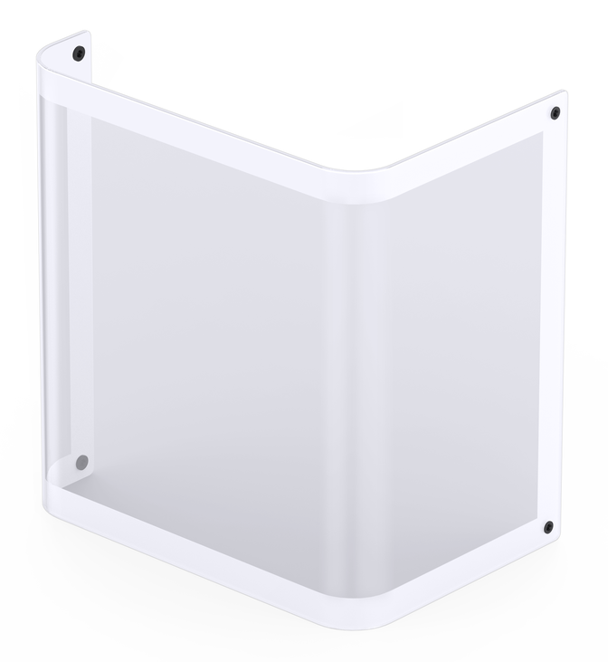 Jonsbo TK-1 2.0 Micro-ATX case, Tempered Glass - white image number 14