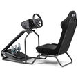 Next Level Racing RC Essential Simulator Cockpit, GT-Sitzposition, SIMAERO-Mesh - schwarz image number null