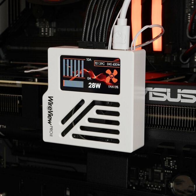 Thermal Grizzly WireView Pro II GPU &Uuml;berwachungs-Ger&auml;t- wei&szlig;, Normal image number 6