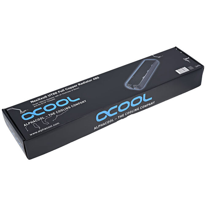 Alphacool NexXxoS UT60 Full Copper 480mm Radiator - schwarz image number 5
