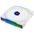 Lian Li UNI FAN TL Wireless LCD L&uuml;fter, ARGB, PWM, 3er-Pack inkl. Controller - Reverse Blade, 120 mm, wei&szlig; image number null