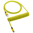 CableMod Classic Coiled Keyboard Cable USB-C zu USB Typ A, Dominator Yellow - 150cm image number null