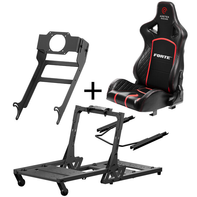 Asetek SimSports Initium Cockpit + Forte Seat image number 0