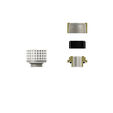 Thermal Grizzly DeltaMate Fitting, Brass, G1/4&rdquo; Thread - Nickel, HT14 image number null