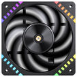 Jonsbo HF2-120 Fan, PWM, ARGB - 120mm, black image number null