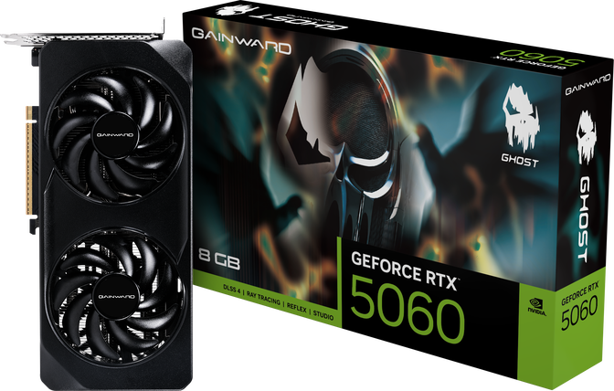 Gainward GeForce RTX 5060 Ghost, 8192 MB GDDR7 image number 0