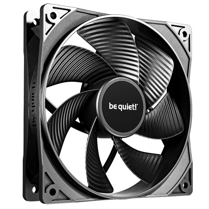 be quiet! Pure Wings 3 L&uuml;fter, PWM, Reverse - 120mm, schwarz, 3er-Pack image number 1