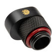 Bitspower X-Cross Extension Offset - carbon black image number null