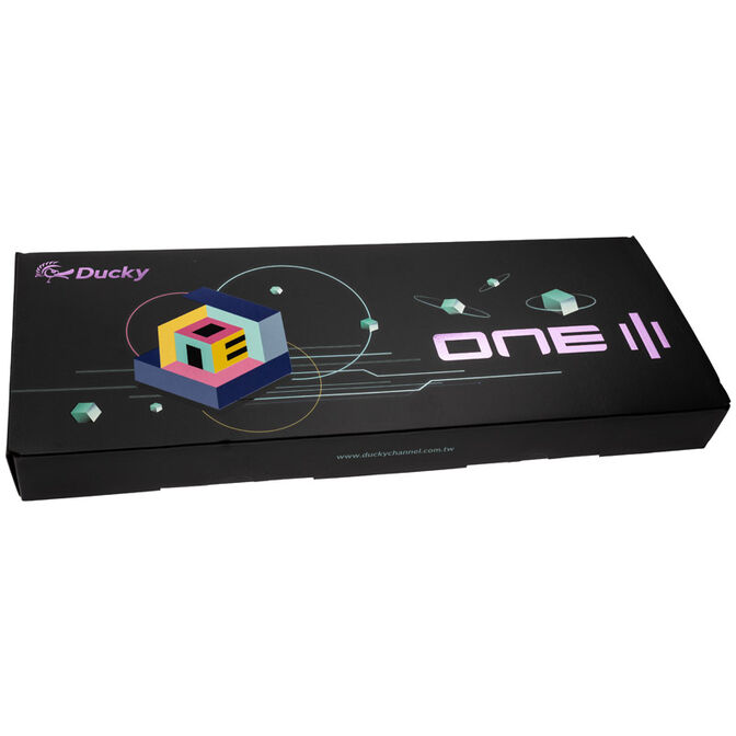 Ducky One 3 Aura Black Gaming Keyboard, RGB LED - Kailh Jellyfish Y image number 9
