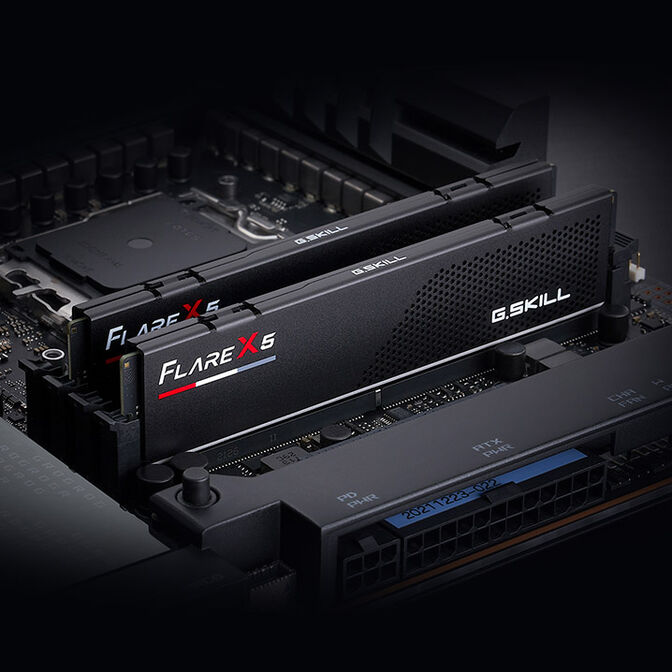 G.Skill Flare X5 DDR5-6000 RAM, CL32, EXPO - 32 GB Dual-Kit, black image number 4