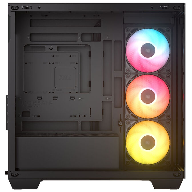 Corsair 2800X RS-R ARGB PC-Geh&auml;use, Mini-Geh&auml;use, mATX, Tempered Glass - inklusive 3x 120-mm-L&uuml;fter, schwarz image number 5