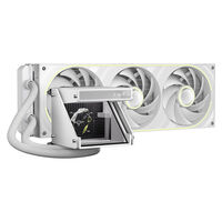 TRYX HOLO ARGB 360 AiO-Wasserk&uuml;hlung, 360 mm, Hologramm-Display, ARGB - wei&szlig;