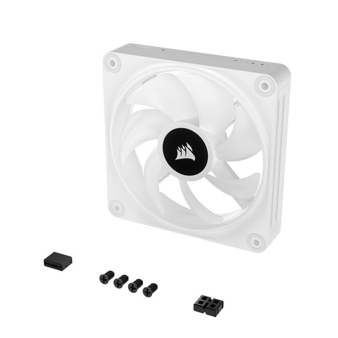 Corsair iCUE LINK QX120 RGB Series, PWM L&uuml;fter - 120mm, wei&szlig; image number 9