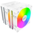 Montech NX600 ARGB CPU K&uuml;hler, Dual Tower- 2x 120mm, wei&szlig; image number null