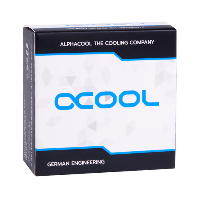 Alphacool ES D-Plug, 31.5-46.5mm, G1/4 male to G1/4 male - black image number 3