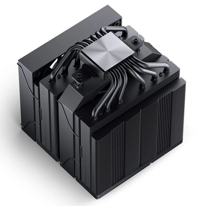 Jonsbo CC90 CPU-K&uuml;hler, Dual-Tower, 130mm PWM-L&uuml;fter, Segmentanzeige - schwarz image number 6