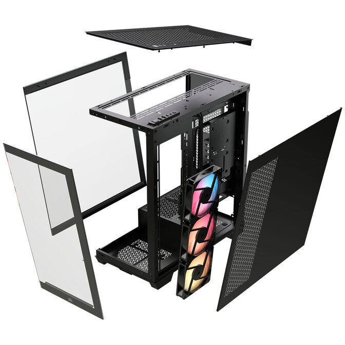Corsair 3500X RS-R PC-Geh&auml;use, Midi-Tower, E-ATX, RGB, Tempered Glass - schwarz image number 17