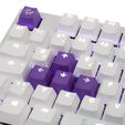 Ducky One 2 White Edition PBT Gaming Tastatur, MX-Blue, wei&szlig;e LED - wei&szlig; image number null