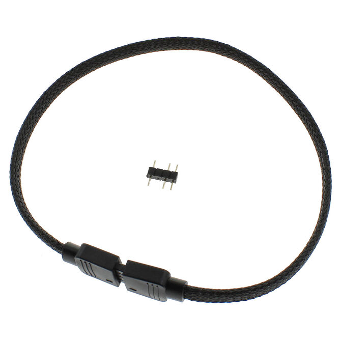 XSPC 5V 3-Pin A-RGB Verl&auml;ngerungskabel - 300 mm image number 2