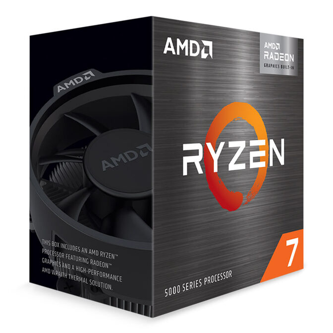 AMD Ryzen 7 5700G 3,8 GHz (Cezanne) Sockel AM4 - Boxed mit Wraith Stealth K&uuml;hler image number 5